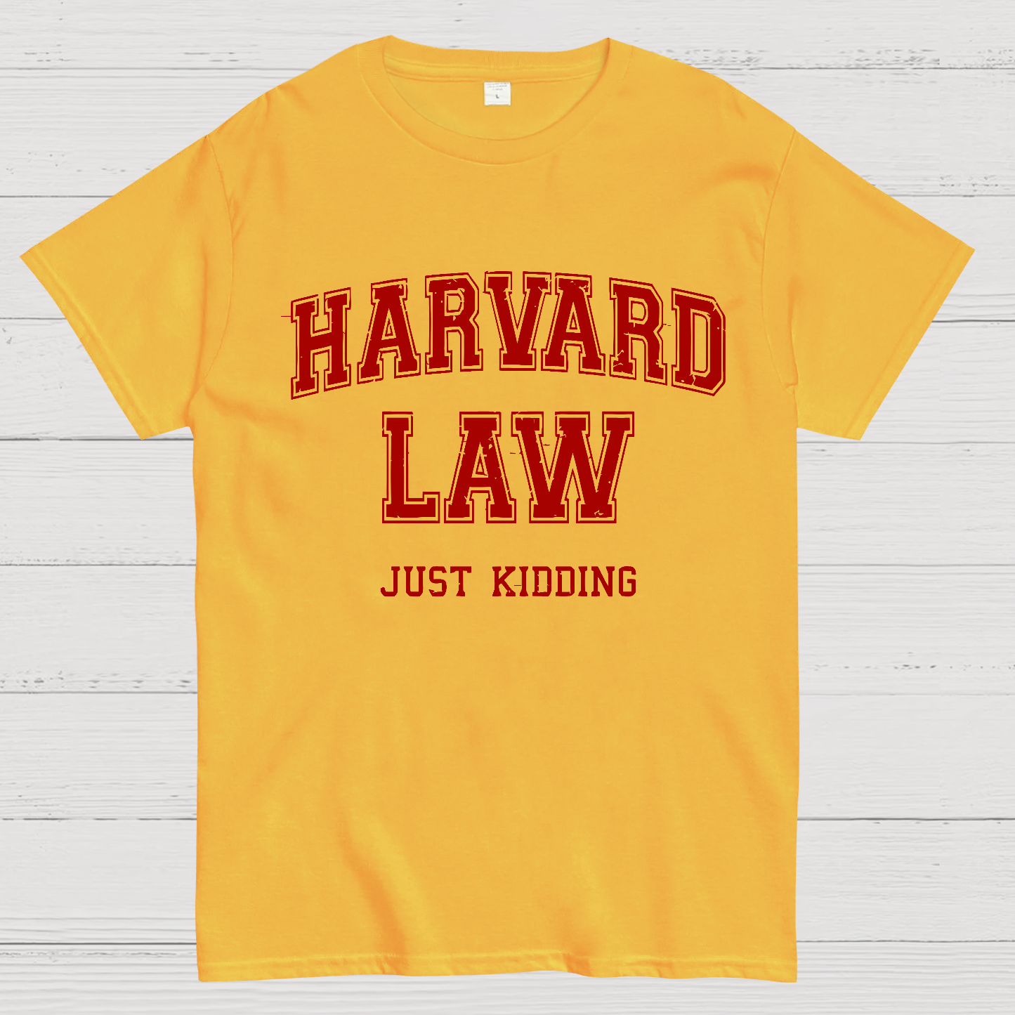 Harvard Law (Just Kidding)  T-Shirt