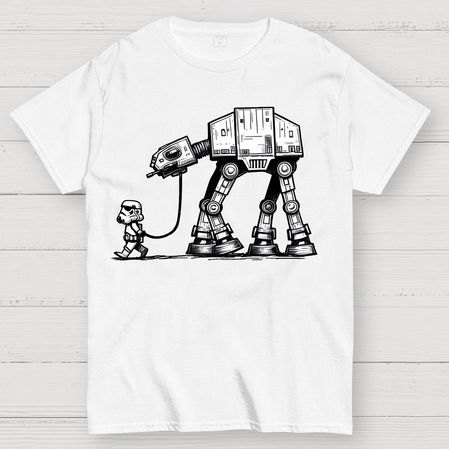 Empire Robot Dog-Planet Battles  T-Shirt