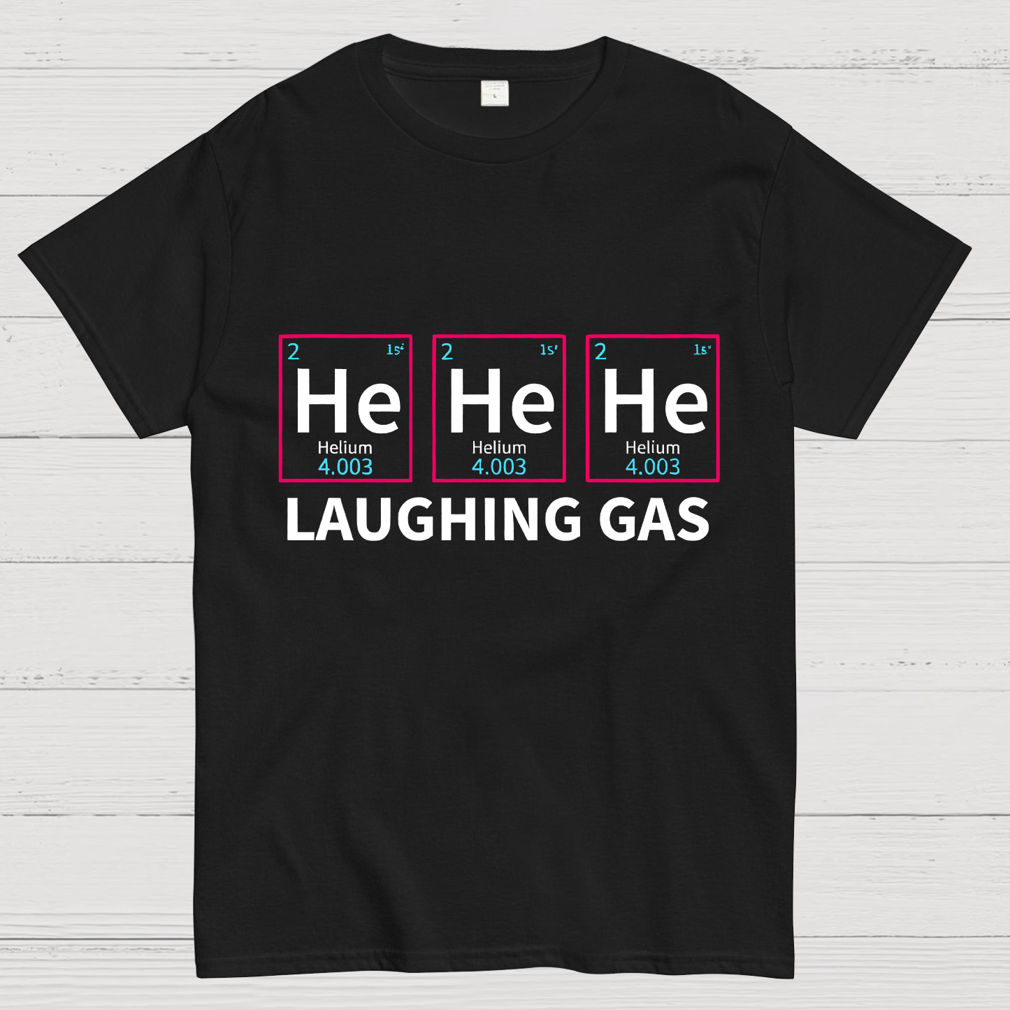 Laughing Gas Periodic Table of Elements y T-Shirt