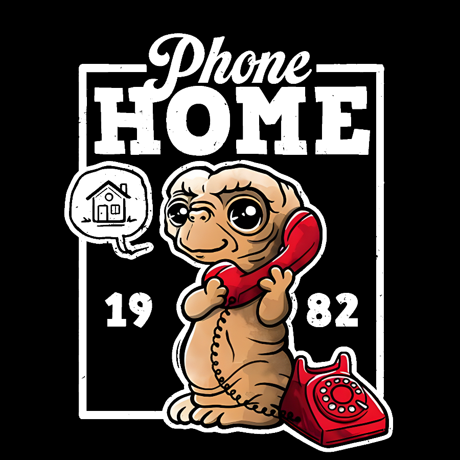 Cute Phone Home  T-Shirt