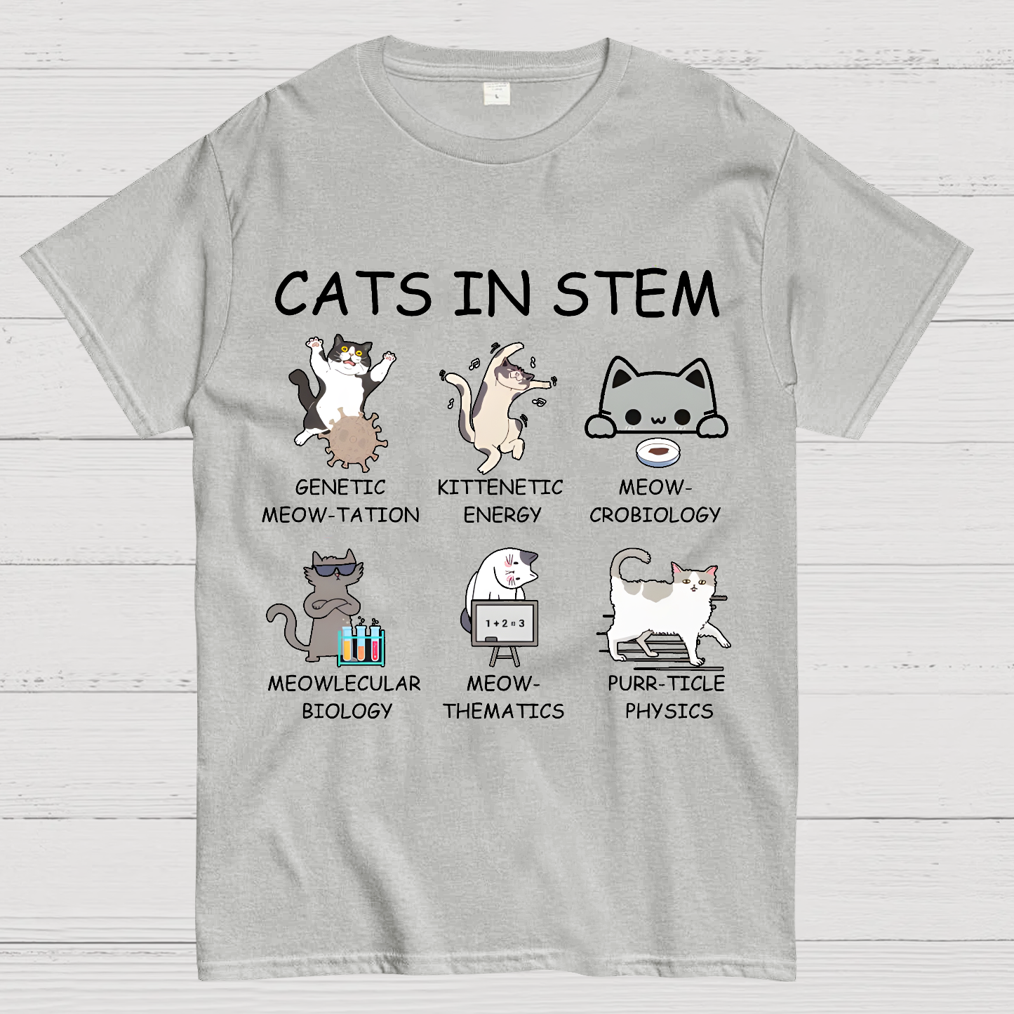 Cats in STEM  T-Shirt