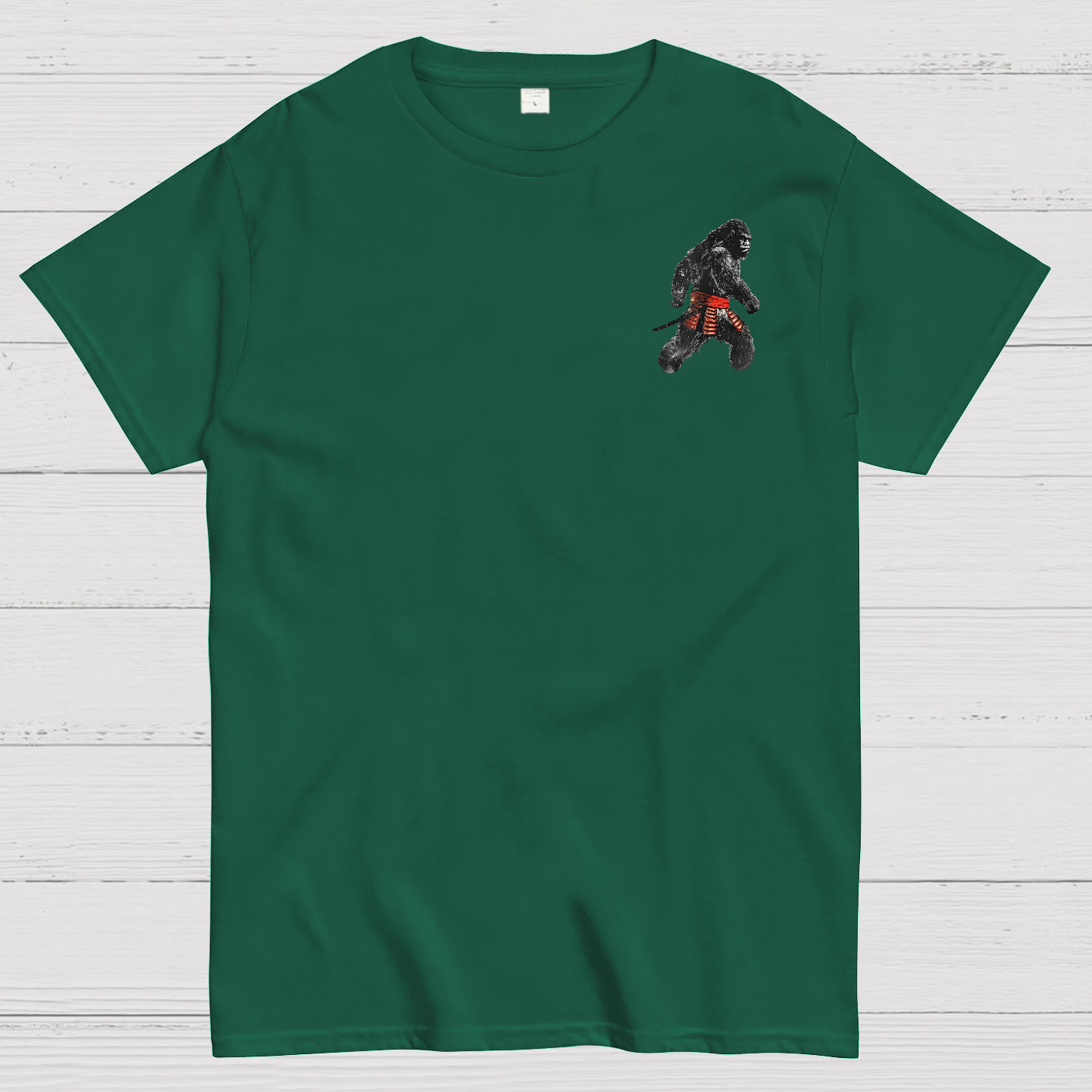 Funny Samurai Ukiyo-e Vintage Graphic  T-Shirt