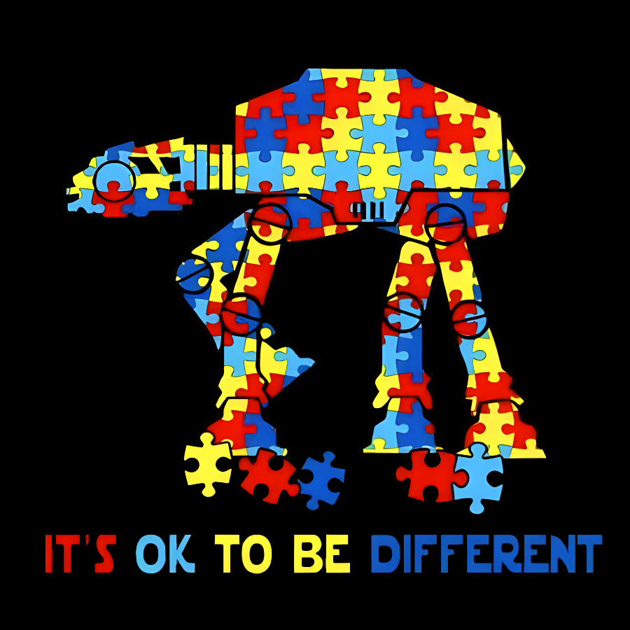 AT-AT Autism  T-Shirt