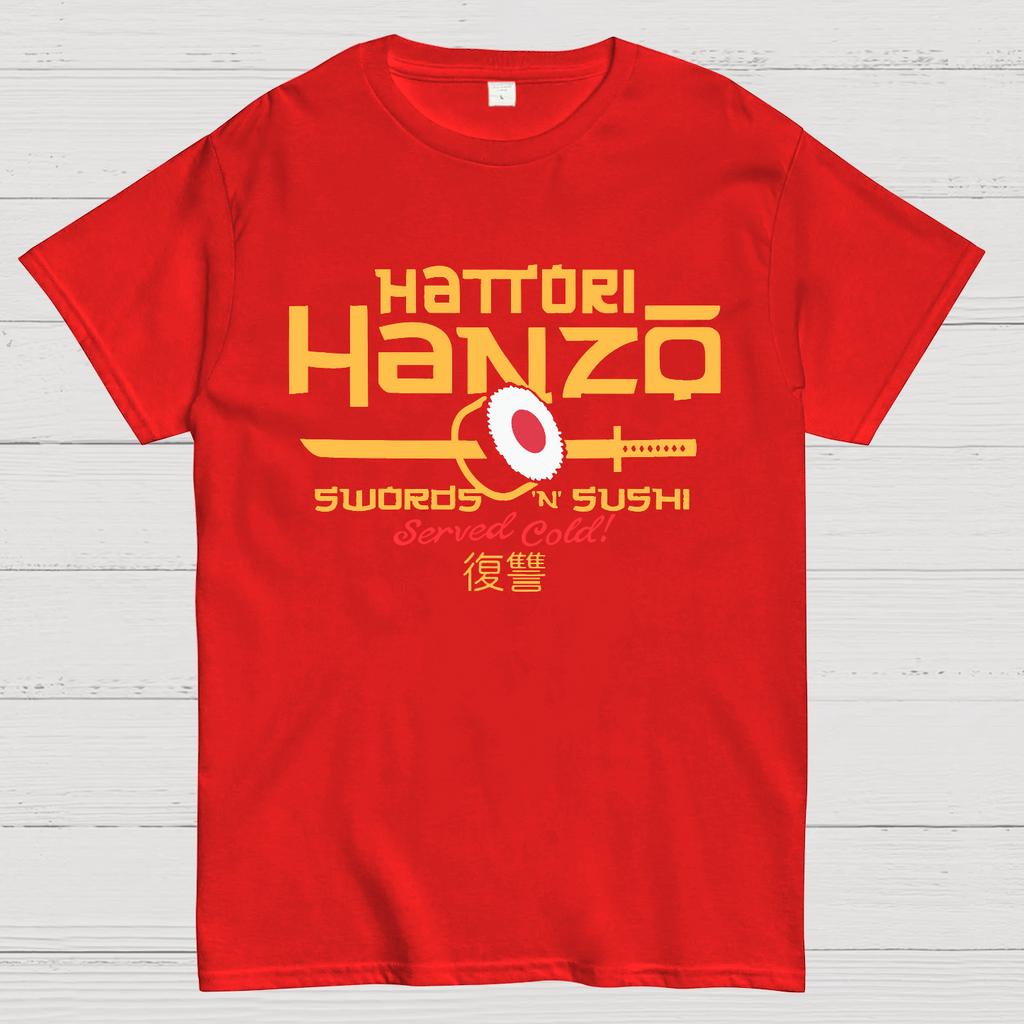 Hattori Hanzo Swords 'n' Sushi  T-Shirt
