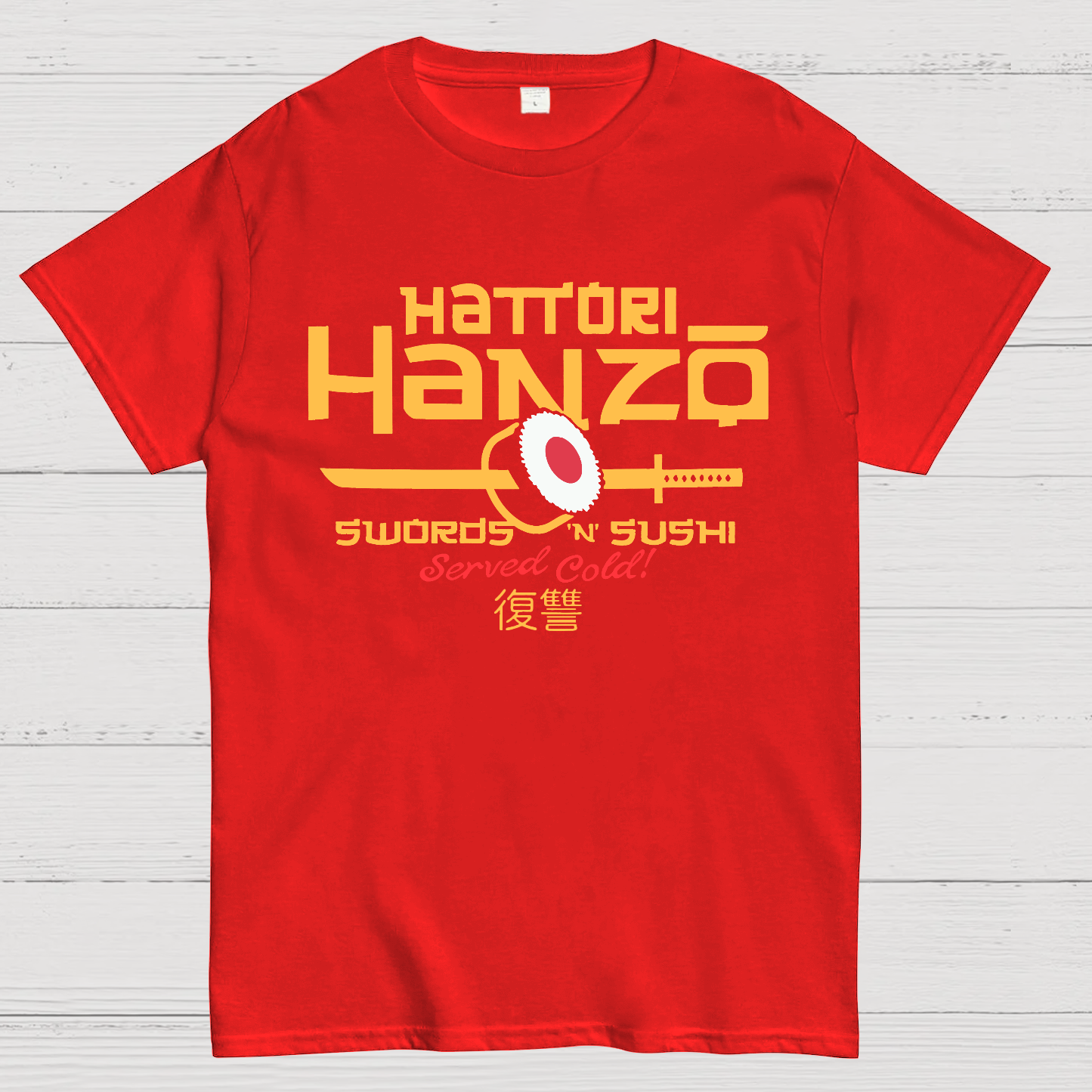 Hattori Hanzo Swords 'n' Sushi  T-Shirt
