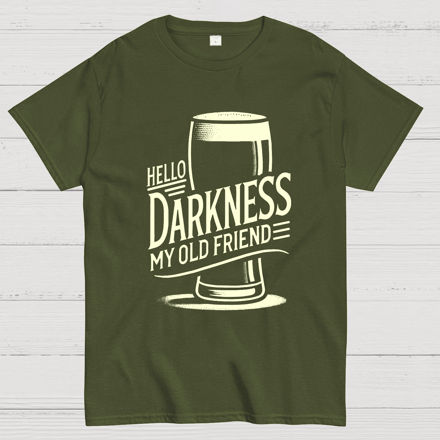 Hello Darkness My Old Friend Nerdy T-Shirt