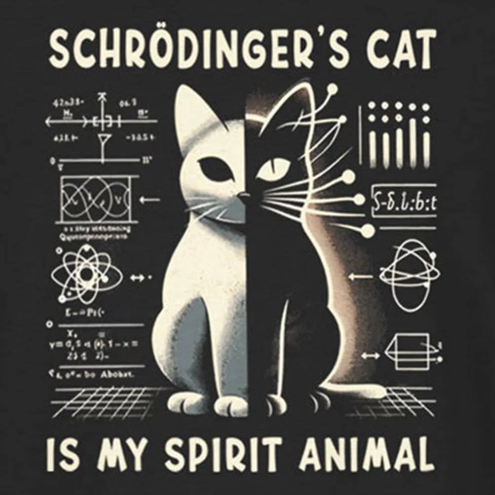 Schrodinger's Сat Science T-Shirts