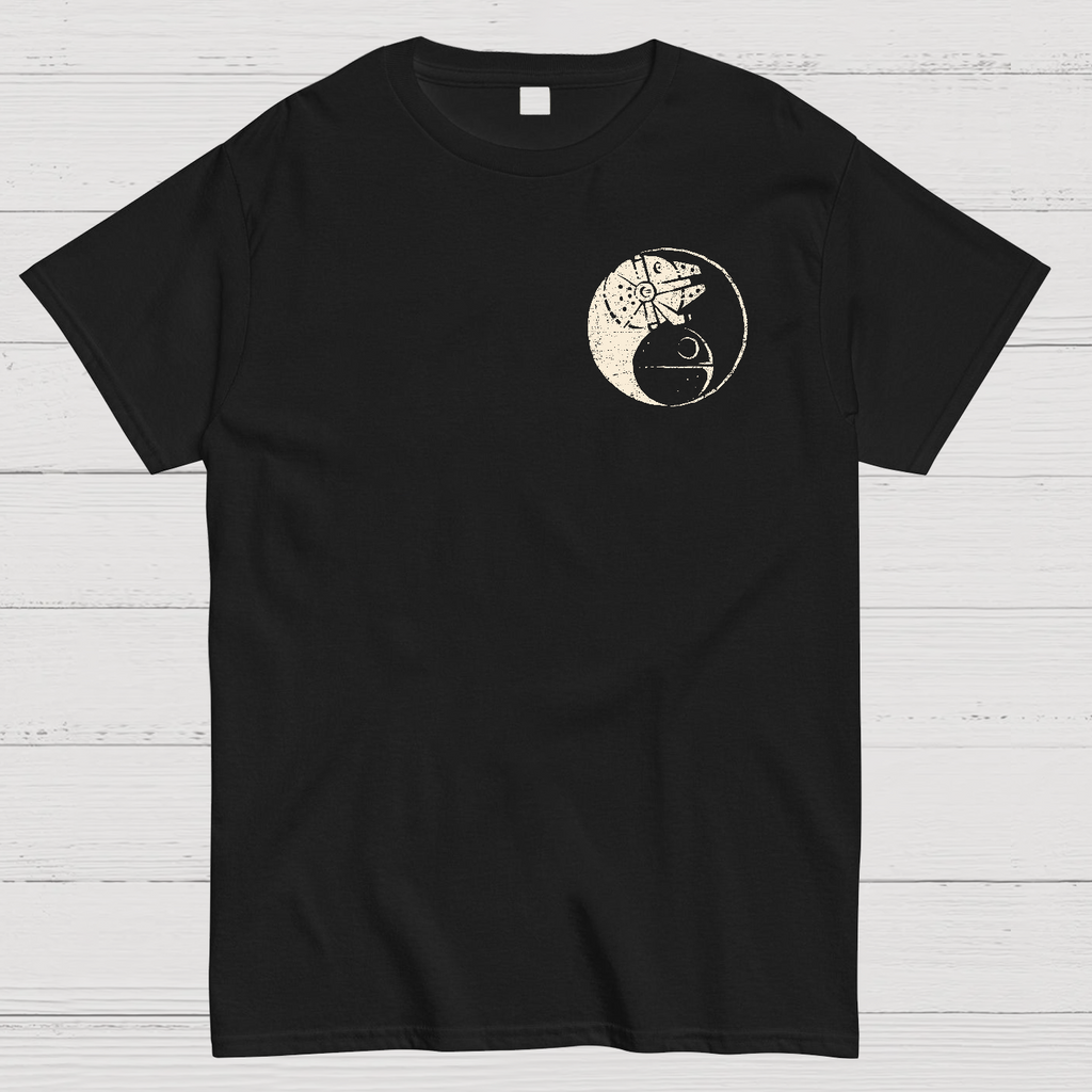 Balancing The Force Front And Back Printing  T-Shirt