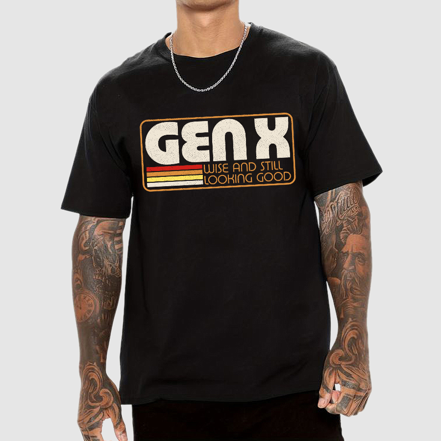 Gen X Vintage Quote  T-Shirt