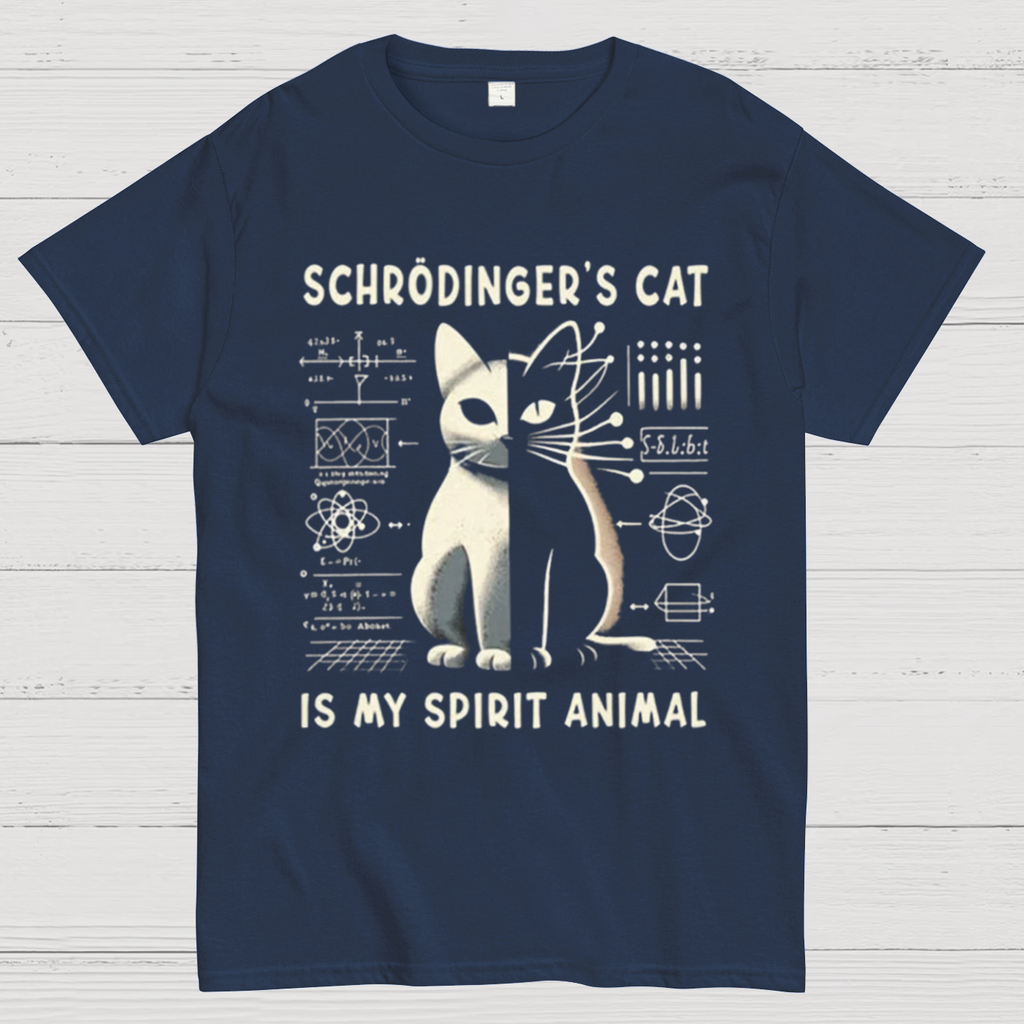 Schrodinger's Сat Science T-Shirts