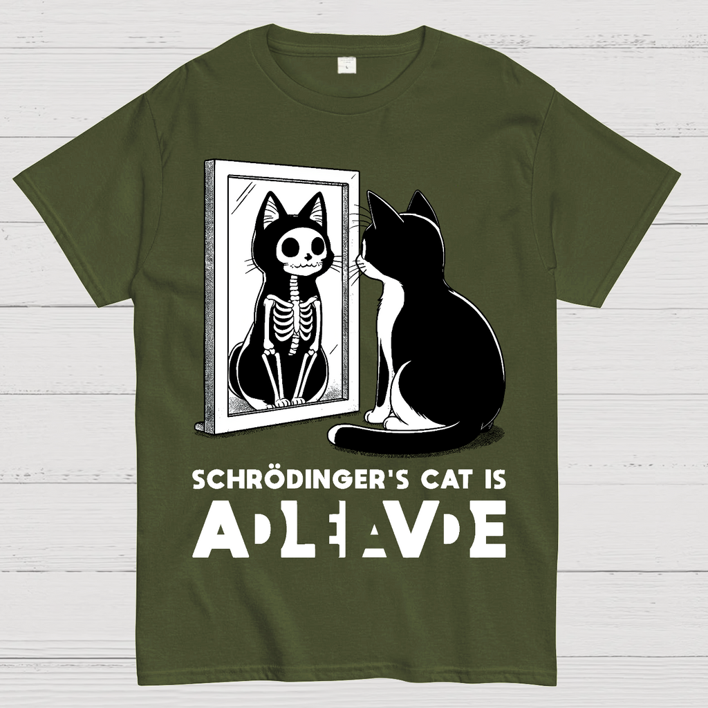 Schrödinger's Cat Alive Dead  T-Shirt