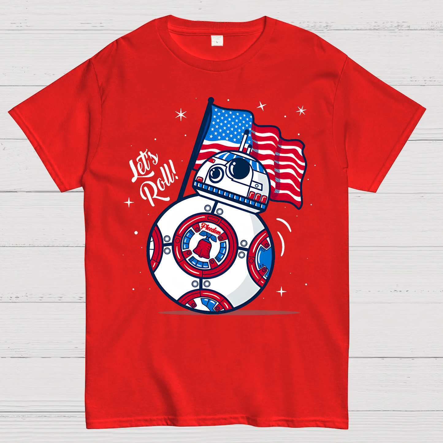 Red, White, and BB-Blue  T-Shirt