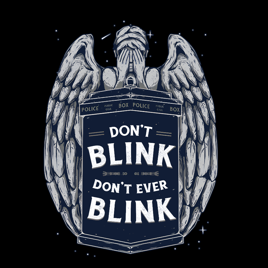 Doctor Who Don't Blink  T-Shirt