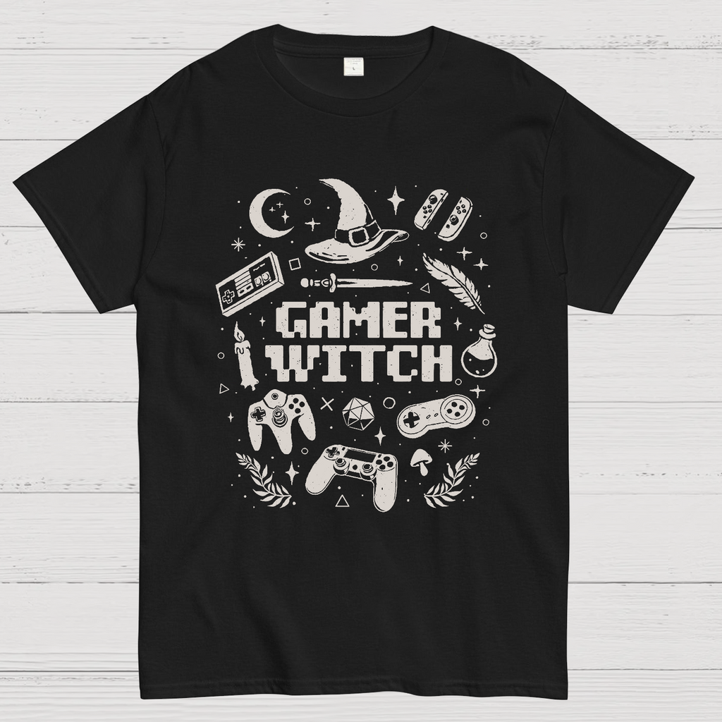 Gamer Witch y T-Shirt