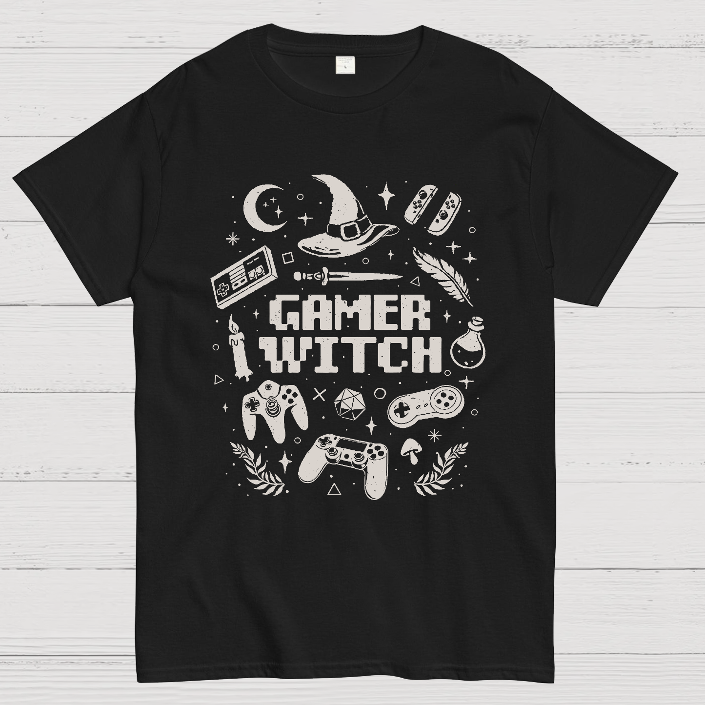Gamer Witch y T-Shirt