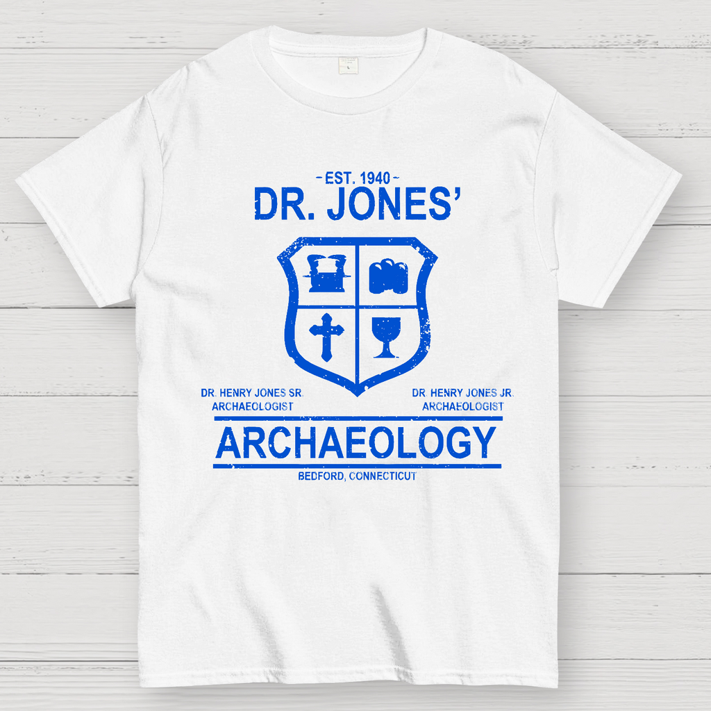 Dr. Jones Archaeology Vintage Retro  T-Shirt