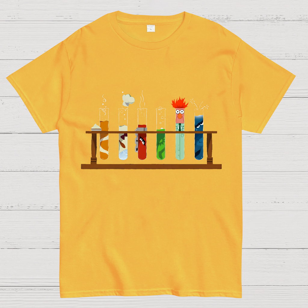 Muppet Science Bunsen And Beaker Teacher y T-Shirt