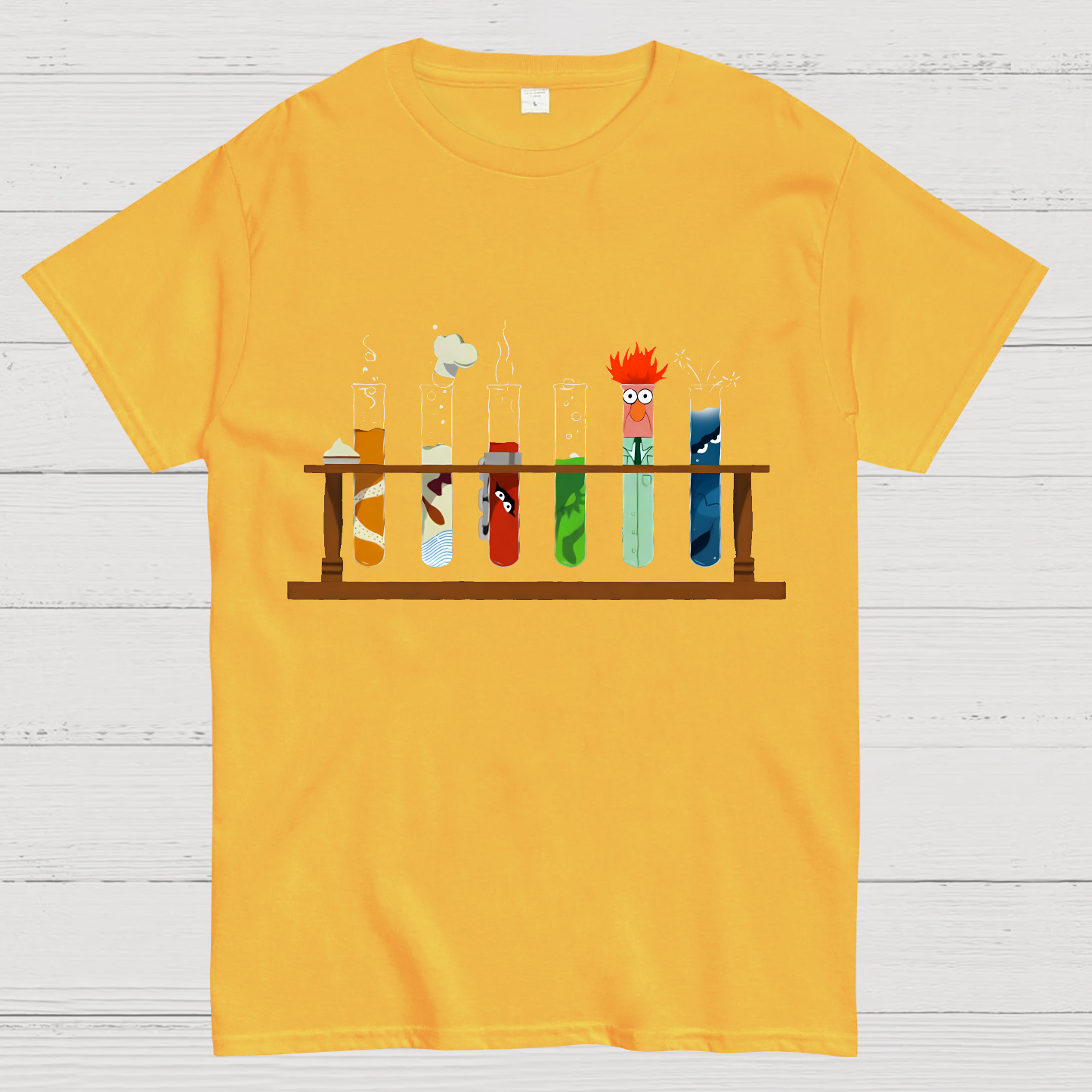 Muppet Science Bunsen And Beaker Teacher y T-Shirt