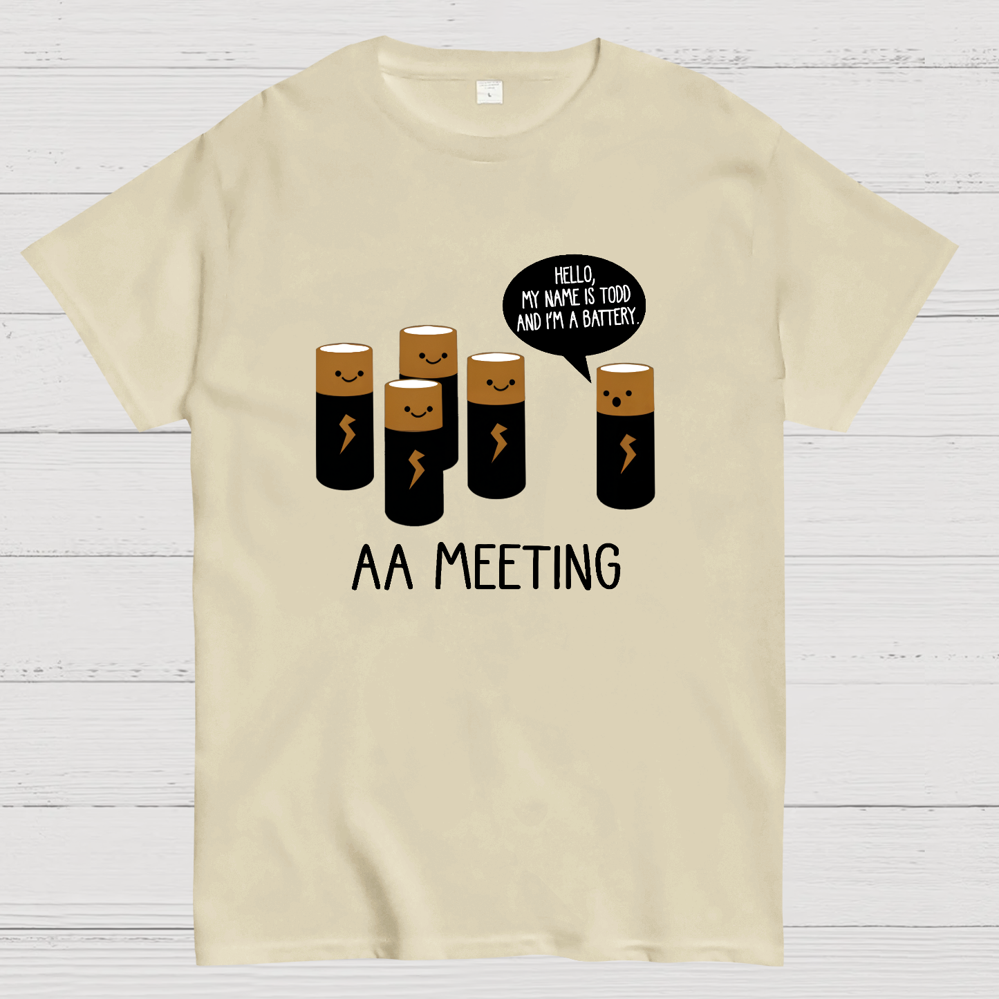 AA Meeting Nerdy T-Shirt
