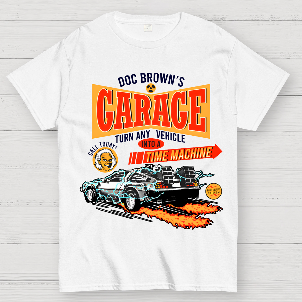 Doc Brown's Garage  T-Shirt