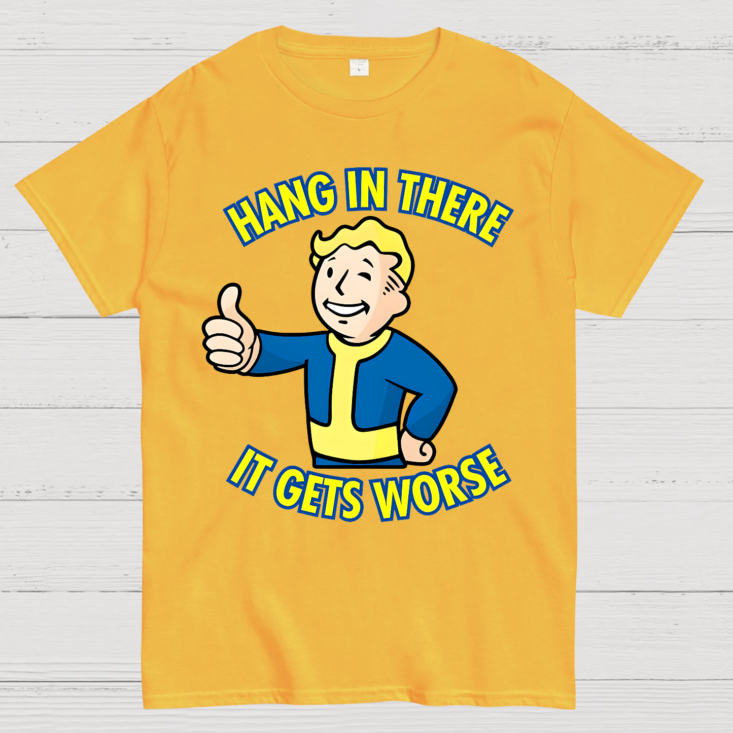 Hang In There It Gets Worse  T-Shirt