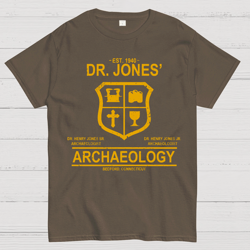 Dr. Jones Archaeology Vintage Retro  T-Shirt