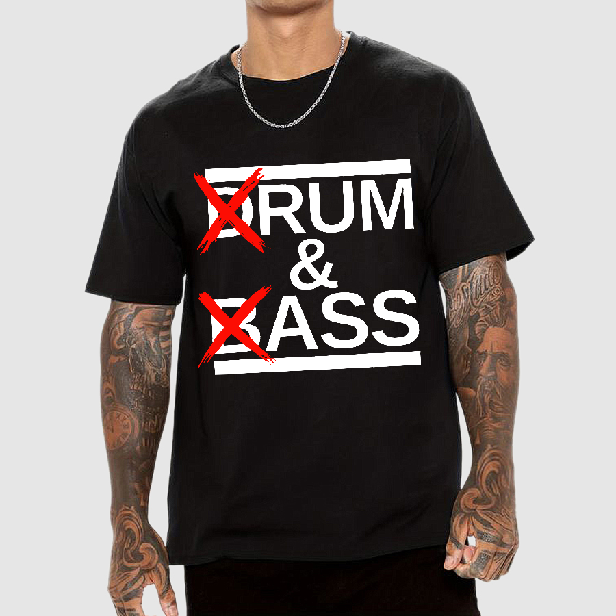 Funny Drum & Bass Rum & Ass  T-Shirt