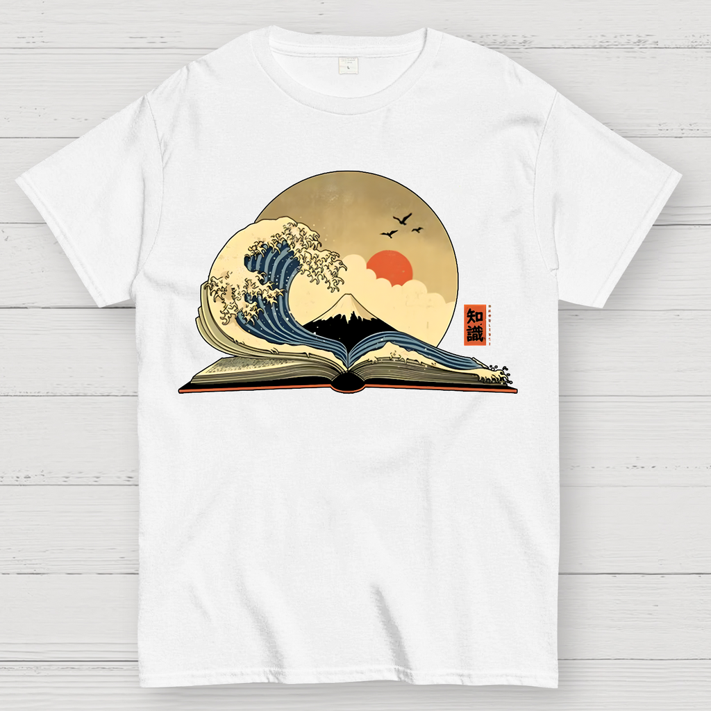 The Great Wave of Knowledge  T-Shirt