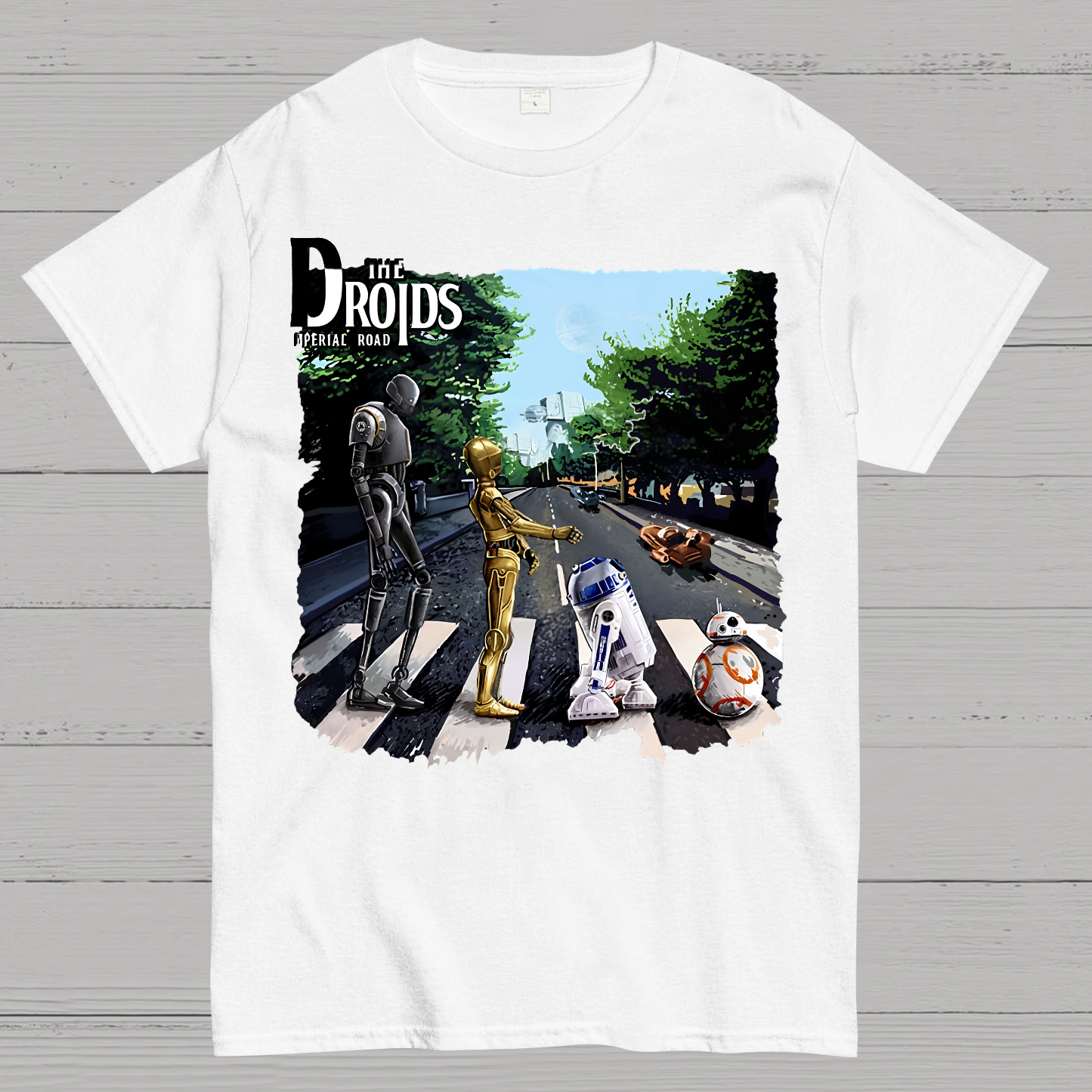 Droids Abbey Road  T-Shirt