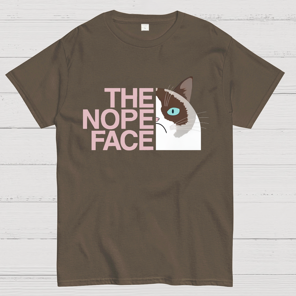 The nope face funny cat  T-Shirt