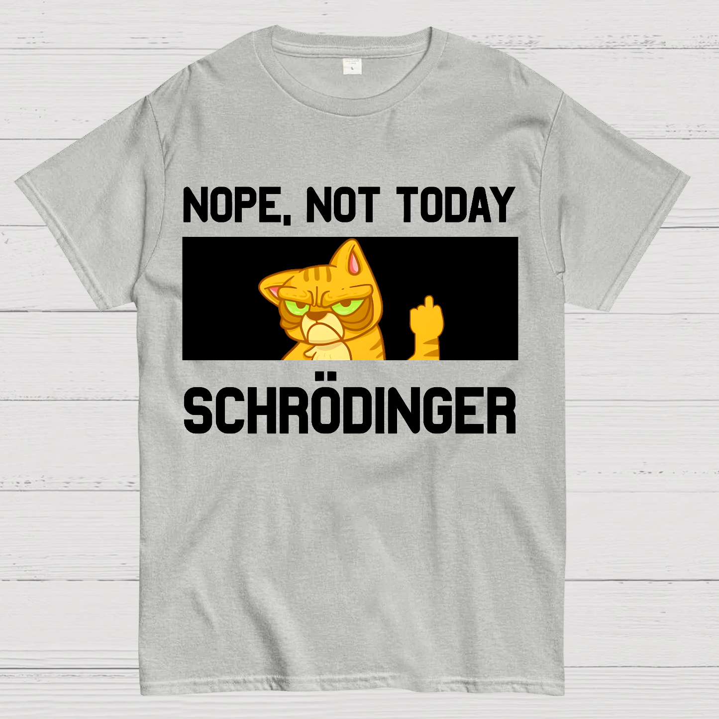Schroedingers Cat Dark Humor  T-Shirt