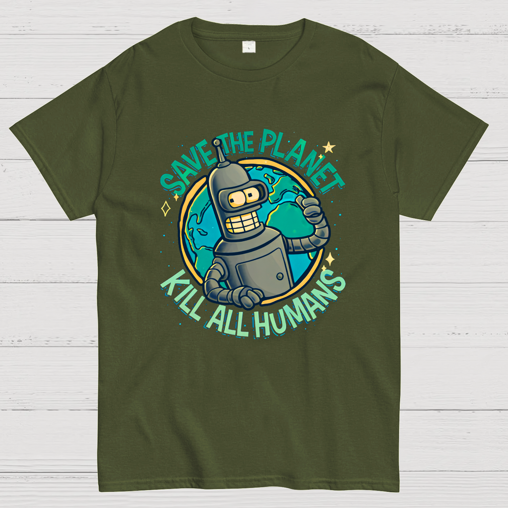 Save The Planet Kill All Humans  T-Shirt