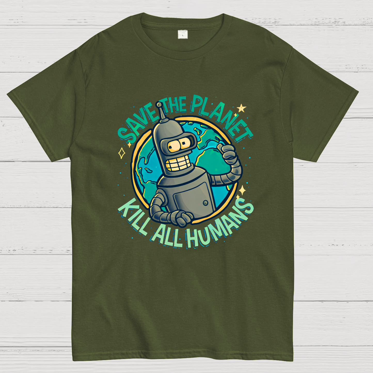 Save The Planet Kill All Humans  T-Shirt