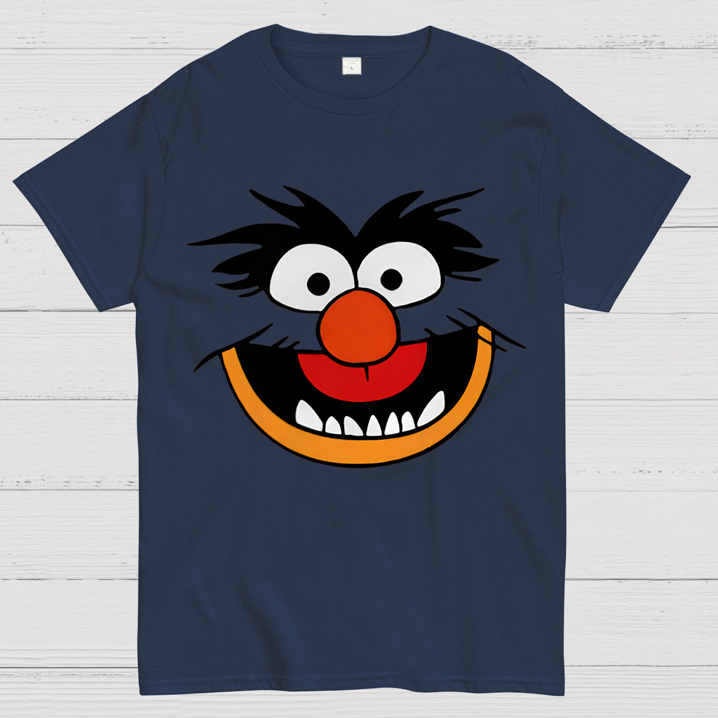 Retro Pop Culture Muppets Face  T-Shirt