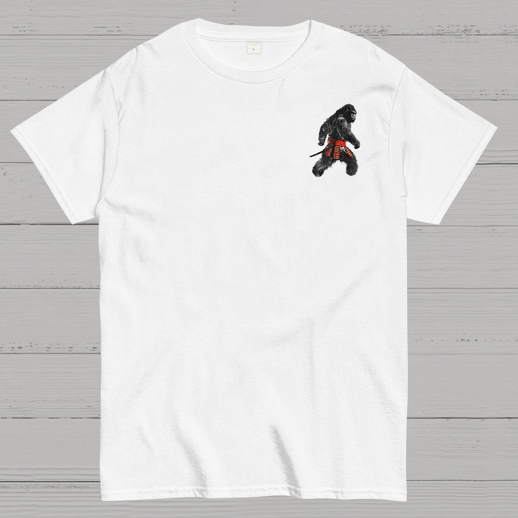 Funny Samurai Ukiyo-e Vintage Graphic  T-Shirt