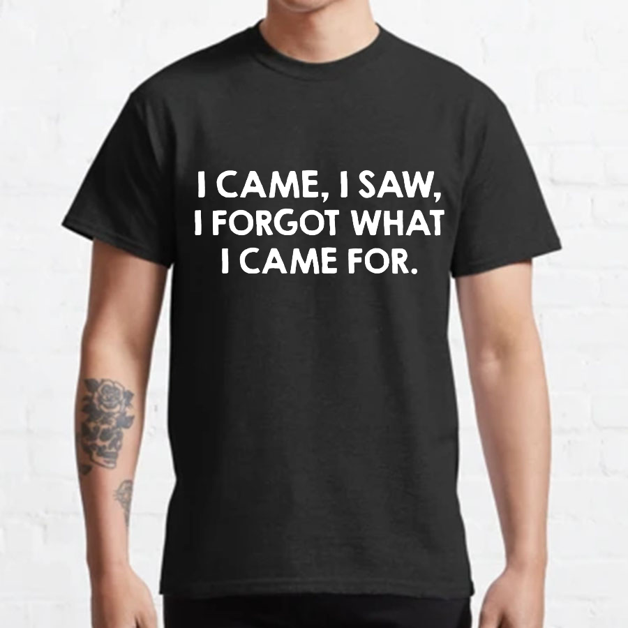 I Came and Saw Funny y T-Shirt