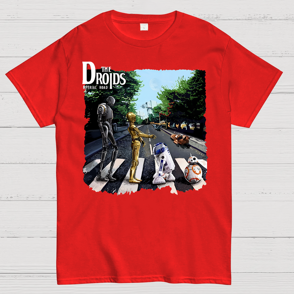 Droids Abbey Road  T-Shirt