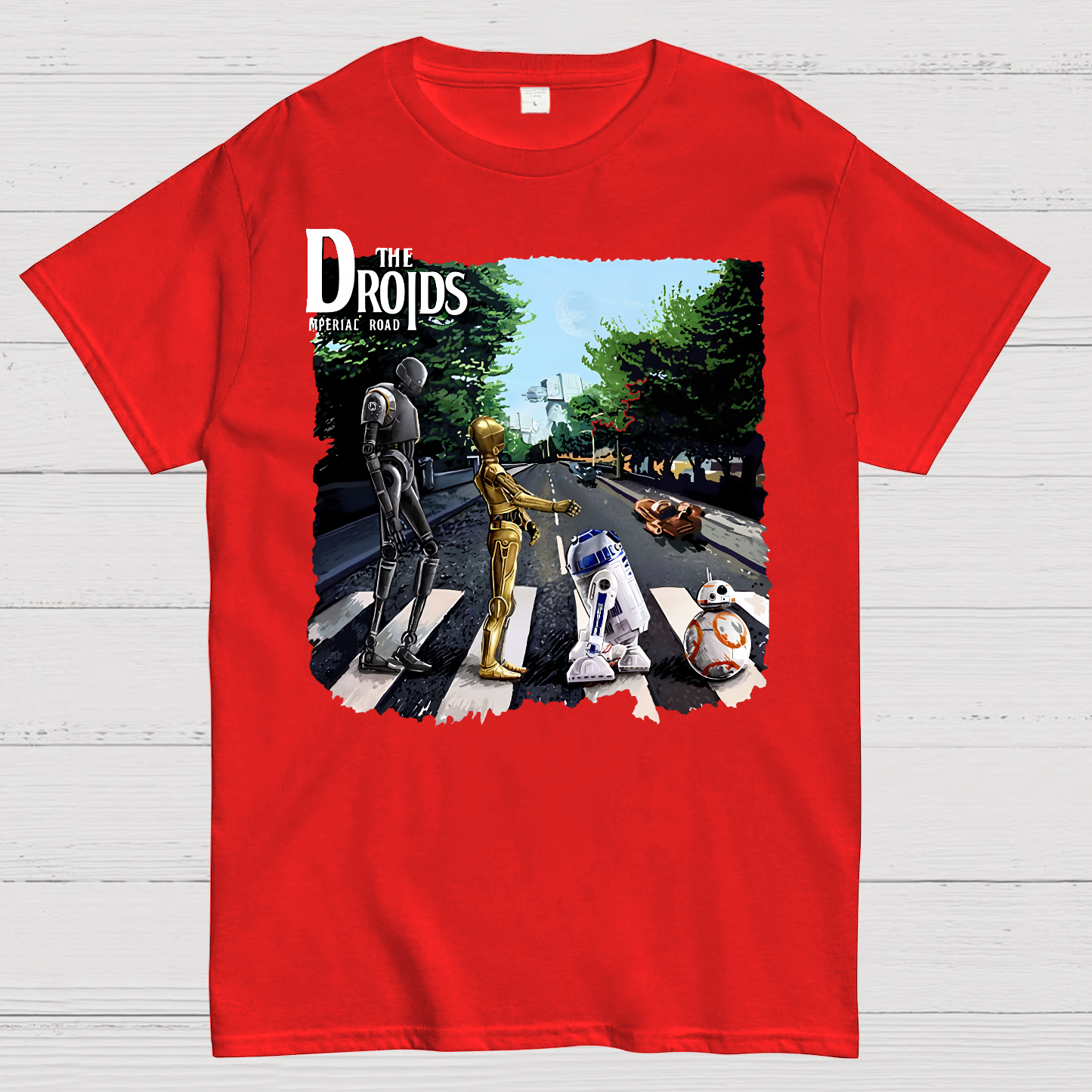 Droids Abbey Road  T-Shirt