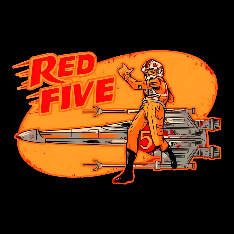 Red Five Stand by  T-Shirt