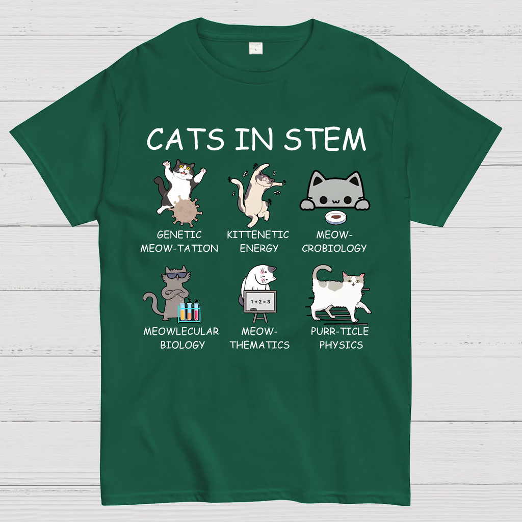 Cats in STEM  T-Shirt