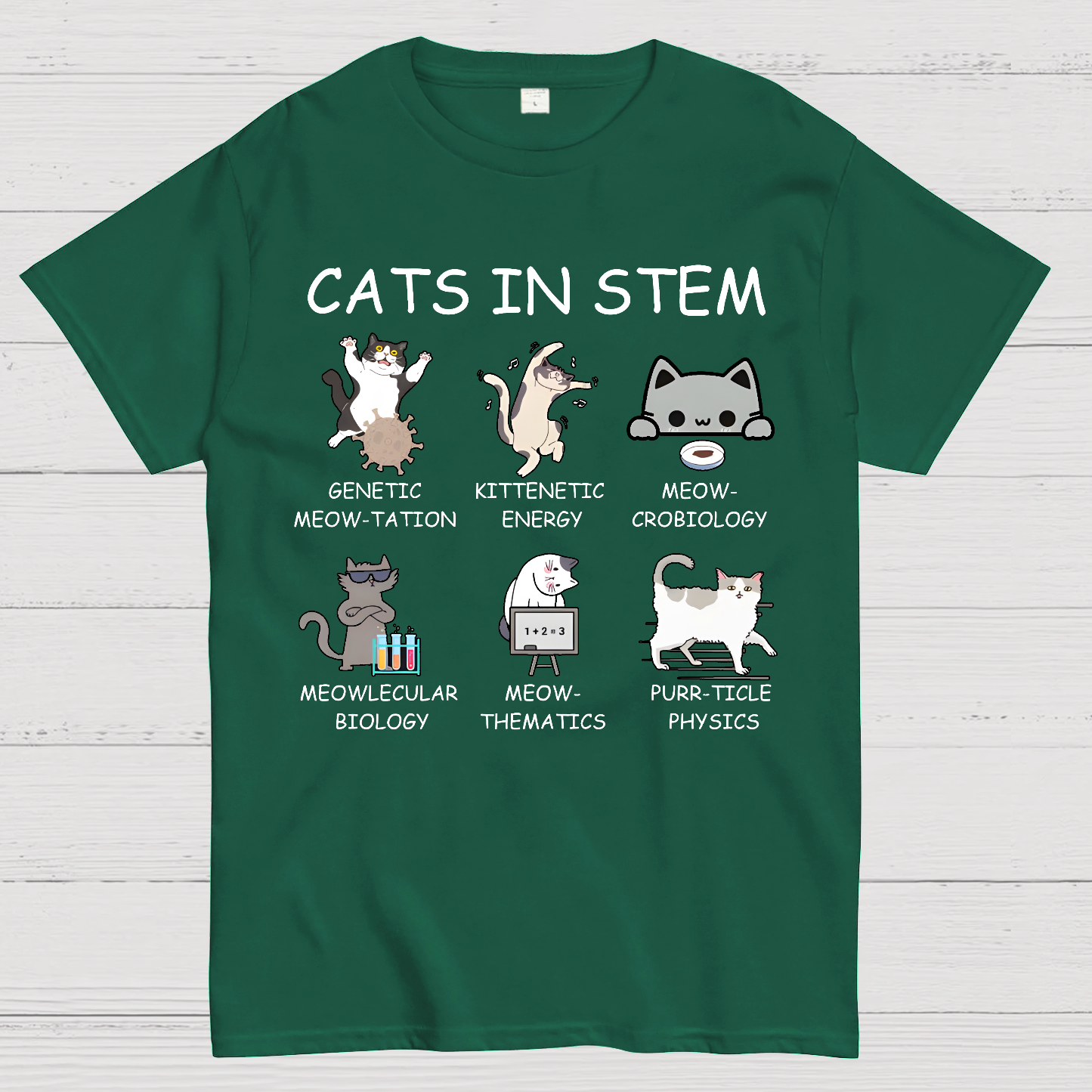 Cats in STEM  T-Shirt