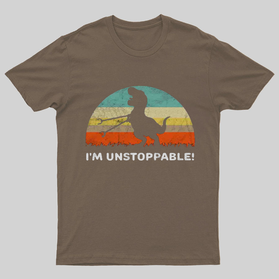 I'm Unstoppable T-Rex y T-Shirt