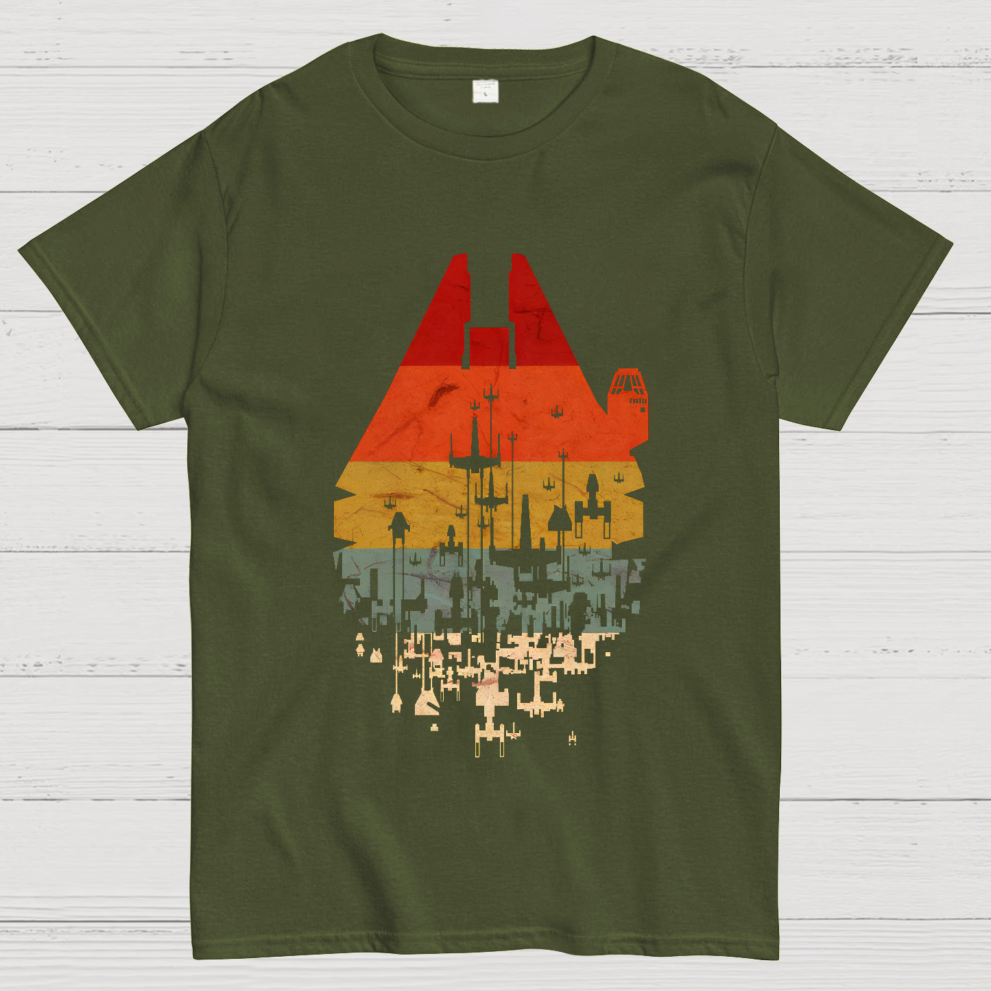 Retro Battleship y T-Shirt