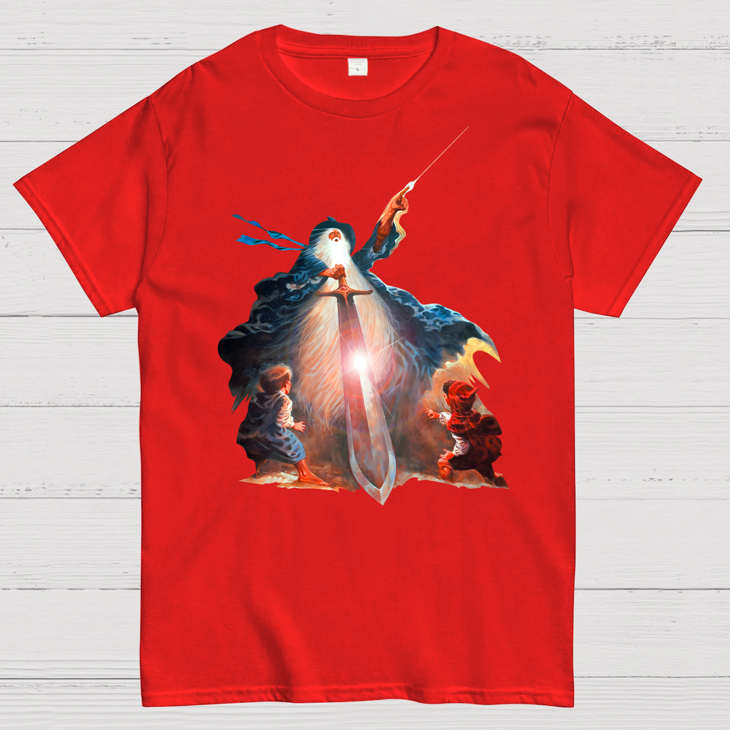Retro Vintage Fantasy The Lord Of The Rings Unisex  T-Shirt