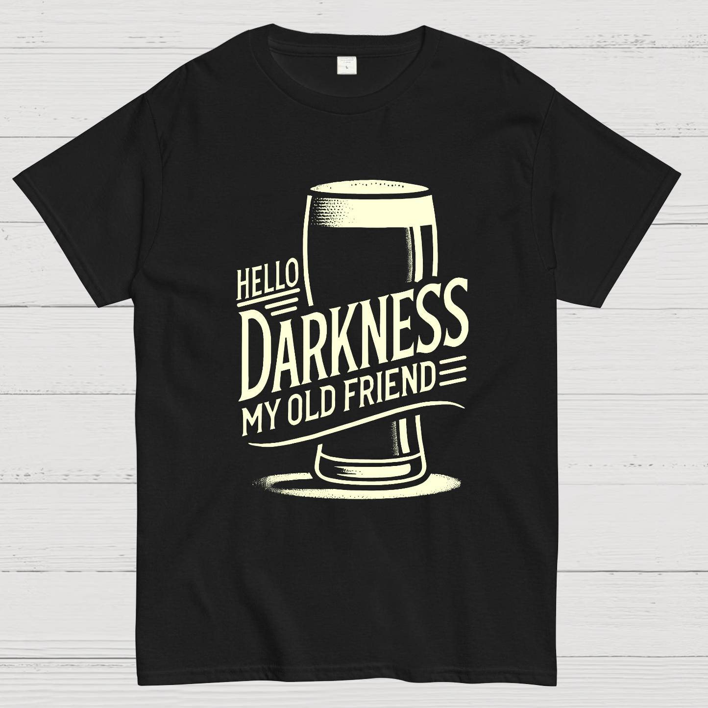 Hello Darkness My Old Friend Nerdy T-Shirt