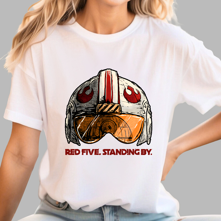 Red Five Standing By  T-Shirt