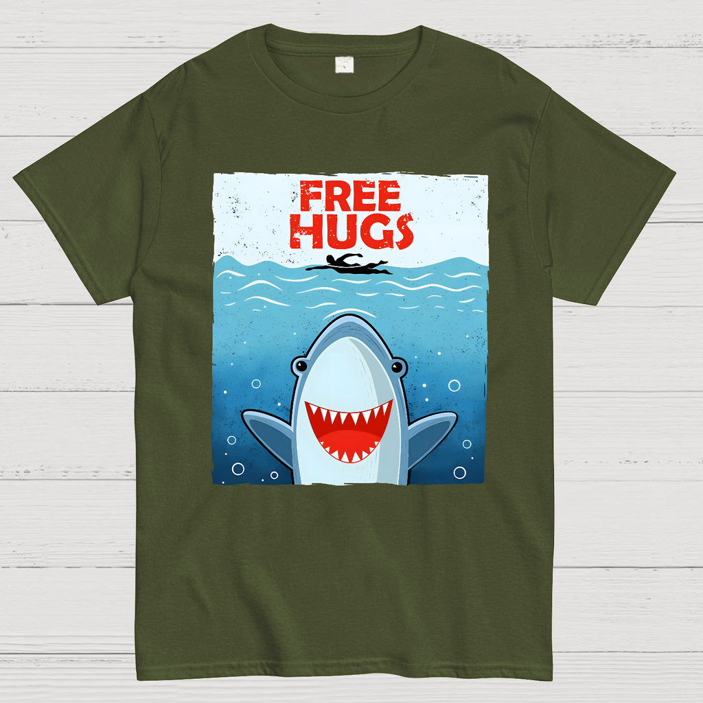 Free Shark Hugs  T-Shirt