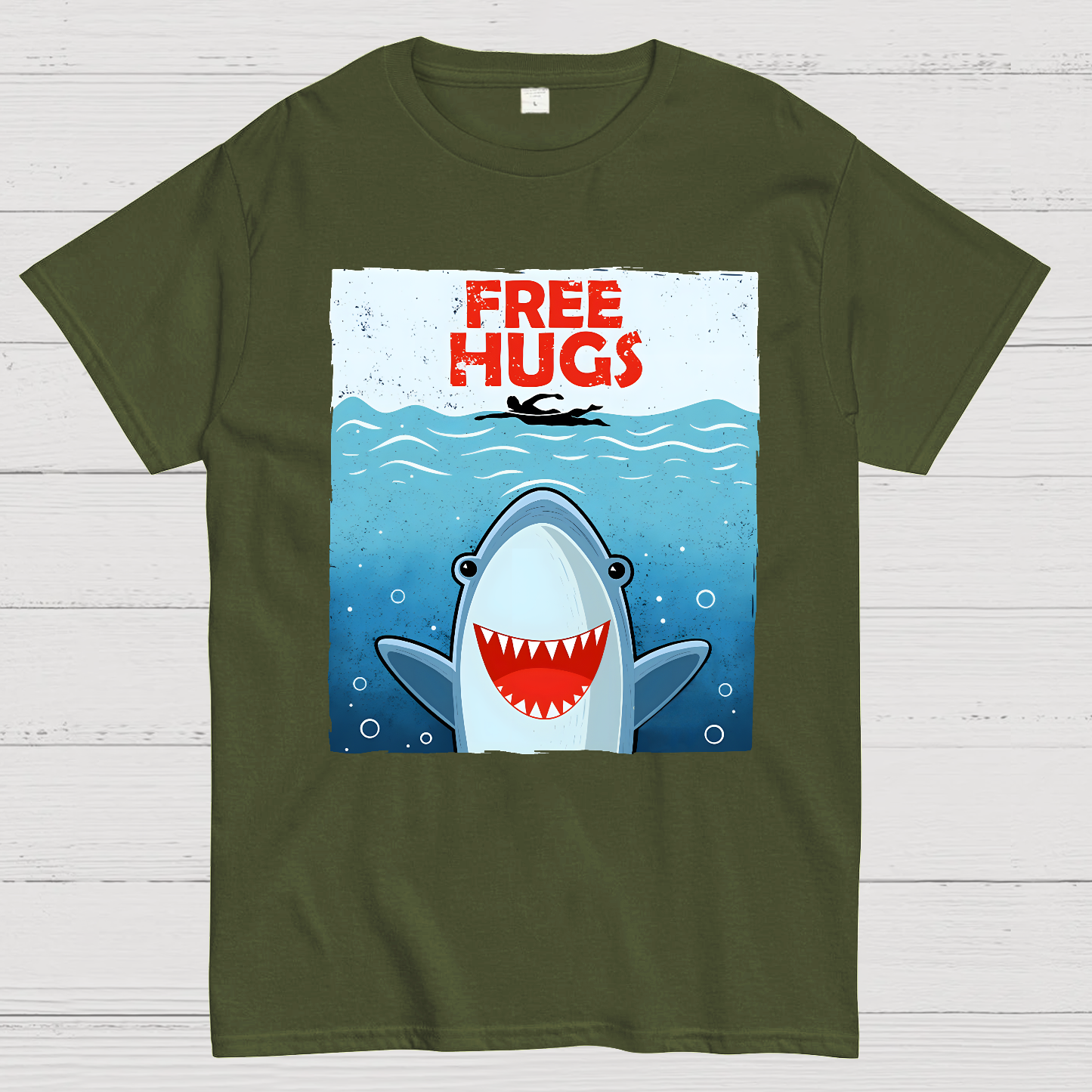 Free Shark Hugs  T-Shirt