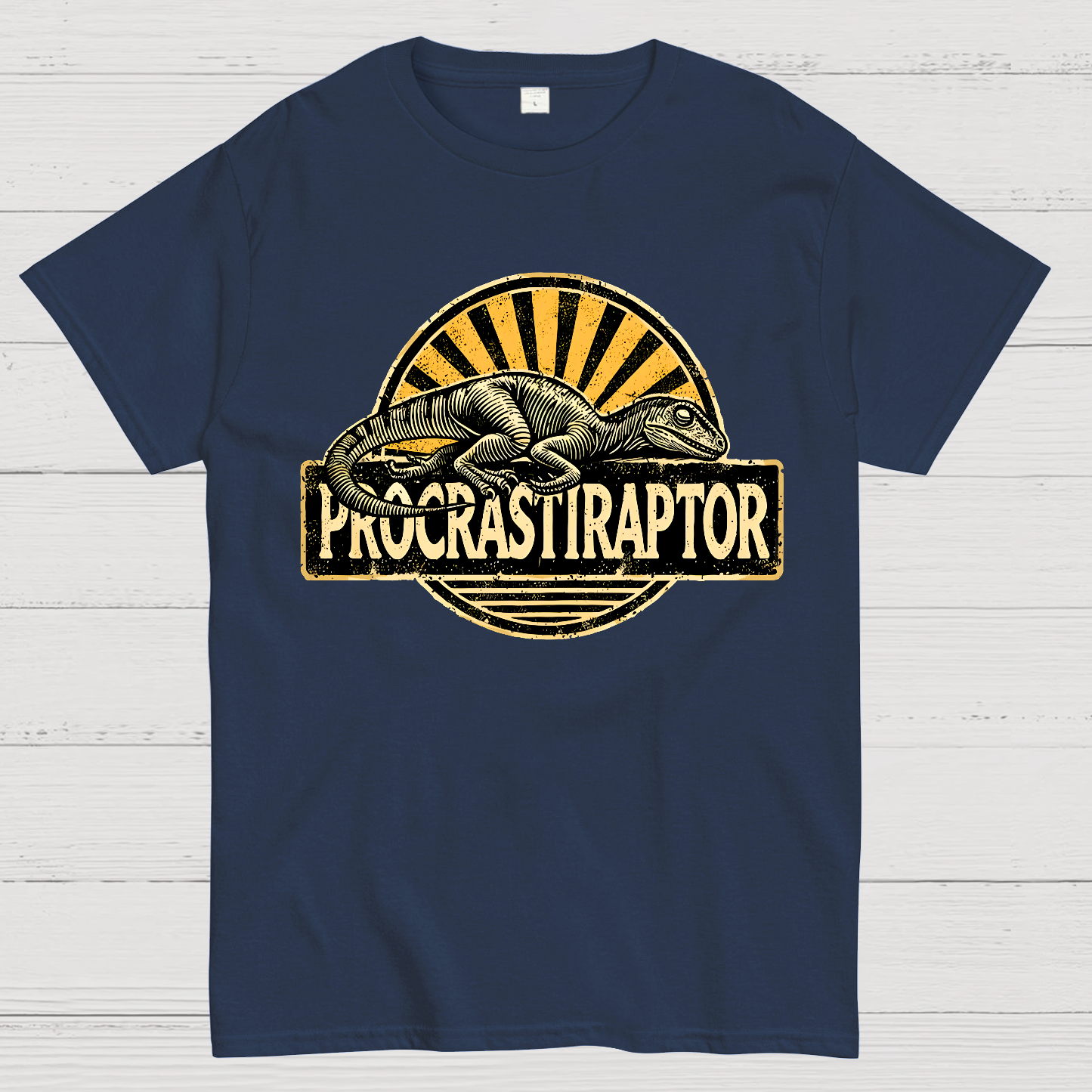 Procrastiraptor  T-Shirt