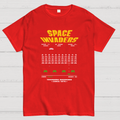 Space Invaders Retro Video Game Player y T-Shirt